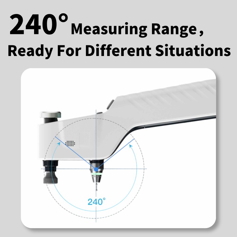 240° measuring capability